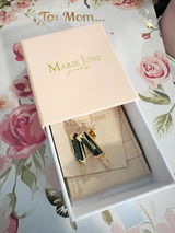Dripping Gemstone Earrings