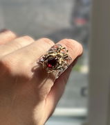 Spider Gemstone Stacking Ring