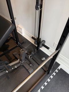 Customer photo of Power Rack with Lat Pulldown Attachment
