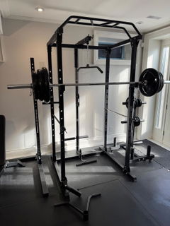 Customer photo of Power Rack with Lat Pulldown Attachment