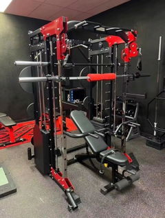 Customer photo of Smith Machine & Functional Trainer (2×150 lb Stacks)