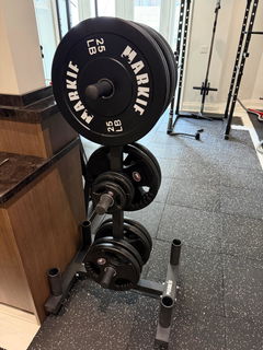 Customer photo of 190 lb Olympic Bumper Plate Set (45, 25, 15 & 10 lb Pairs)