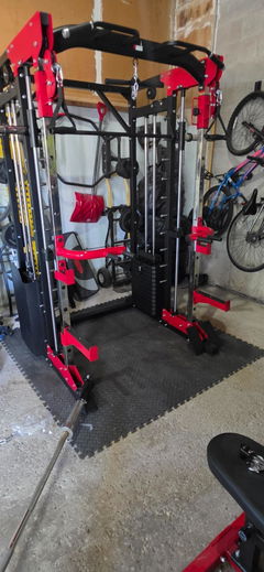 Customer photo of Smith Machine & Functional Trainer (2×150 lb Stacks)