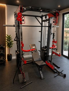 Customer photo of Smith Machine & Functional Trainer (2×150 lb Stacks)