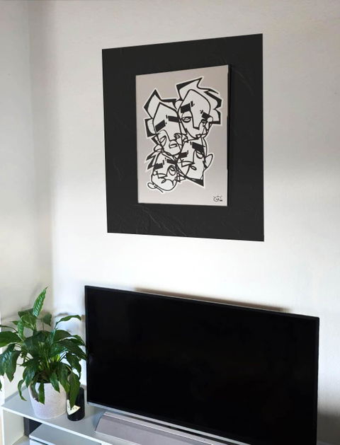 LIFES NO SUGARLICKIN | Fine art print