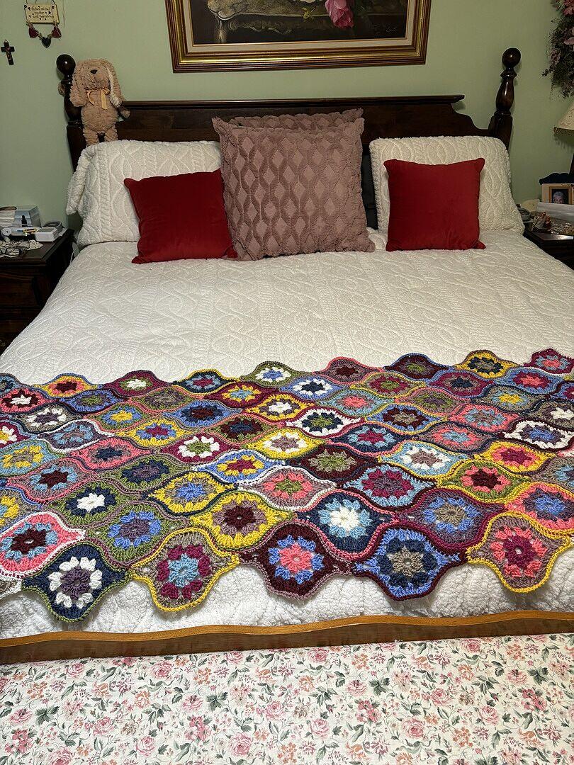 Mystical Lanterns Blanket – Mary Maxim