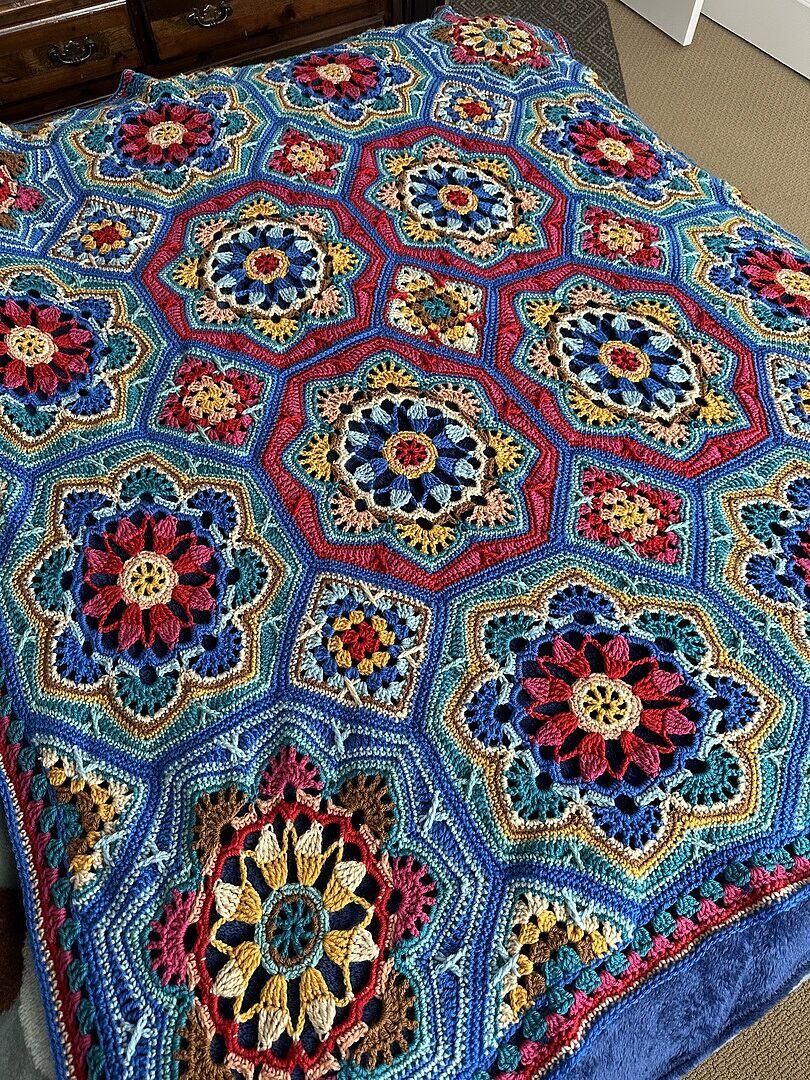 Marrakesh Persian Tiles Throw – Mary Maxim