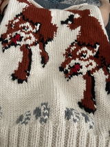 Wolf Cardigan Knit Kit | Project Hail Mary Fox Sweater