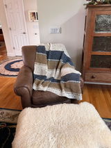 Boldly Striped Throw