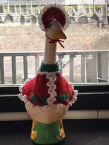 Mrs. Santa Goose Coat & Hat Pattern