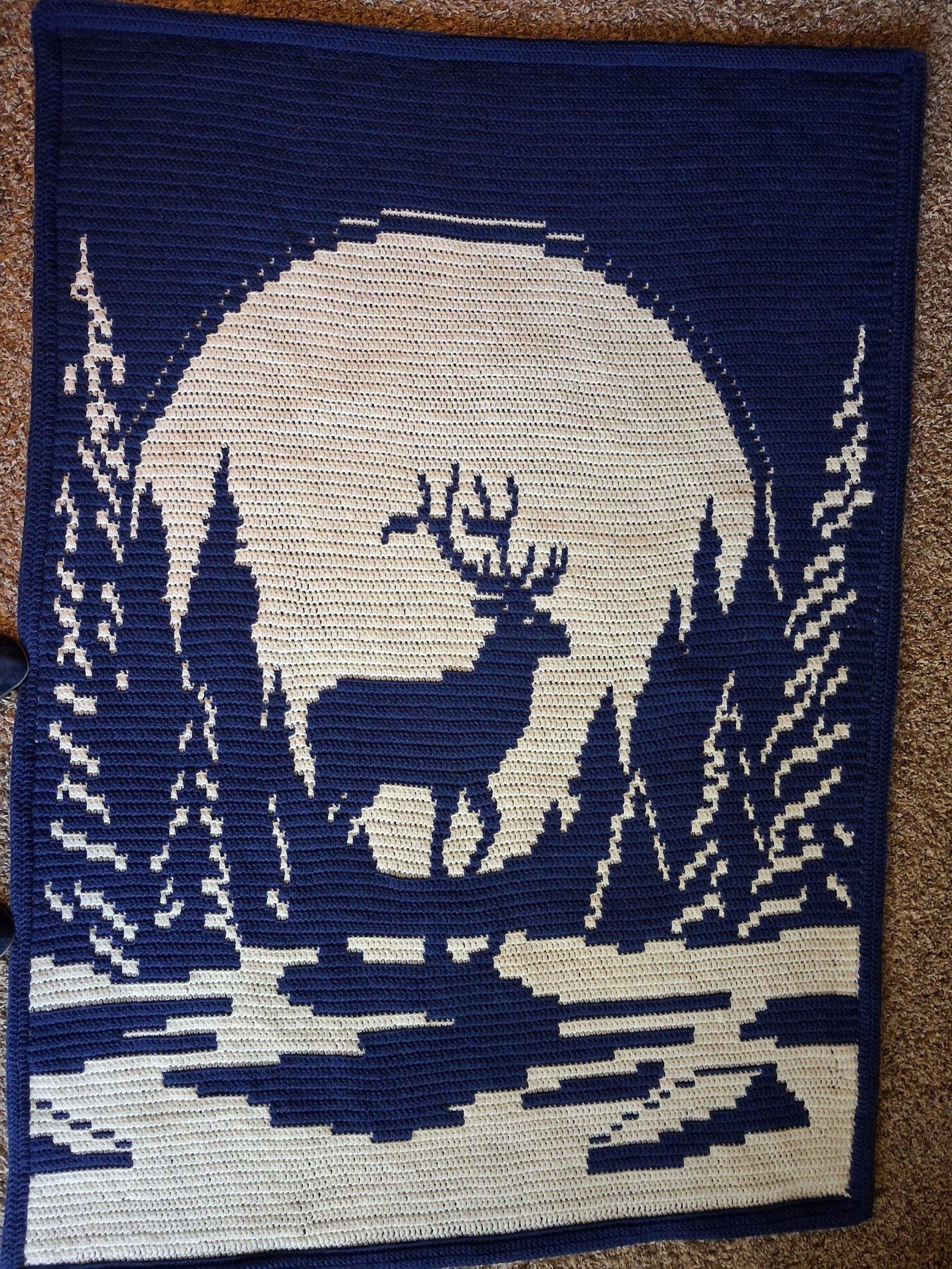 Walk Collection Cozy Merino 4カセセット Winter Sentinel Blanket – Mary Maxim