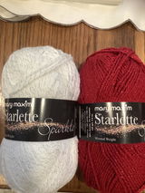 Mary Maxim Starlette Sparkle Yarn
