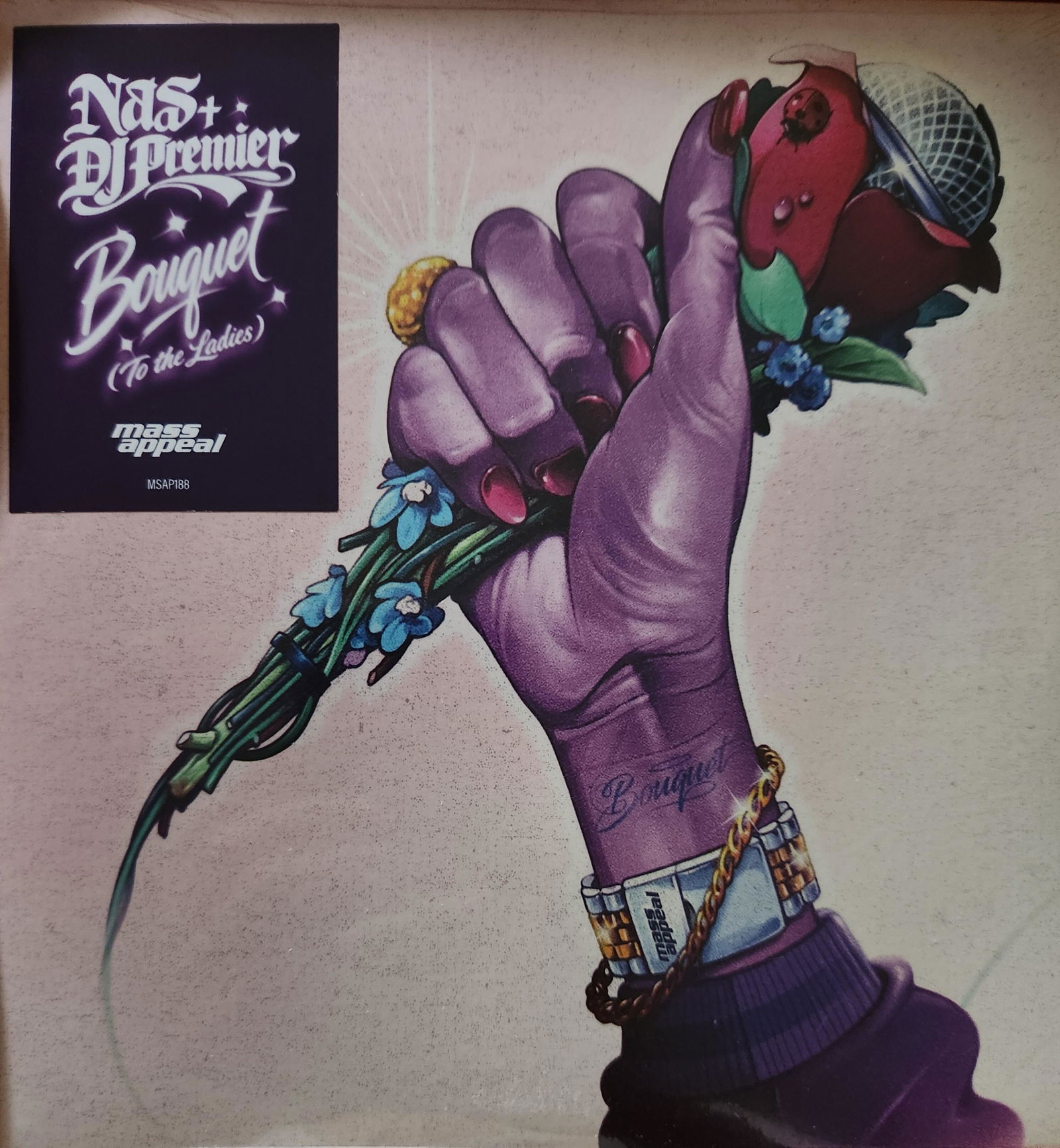 7インチ！限定新品 Nas & DJ Premier / Bouquet Nas & DJ Premier - Bouquet (To The Ladies) - 7
