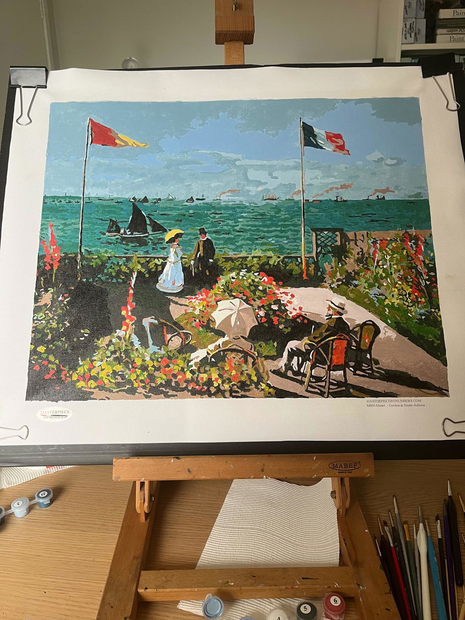 The Garden at Sainte-Adresse – Masterpiece By Numbers