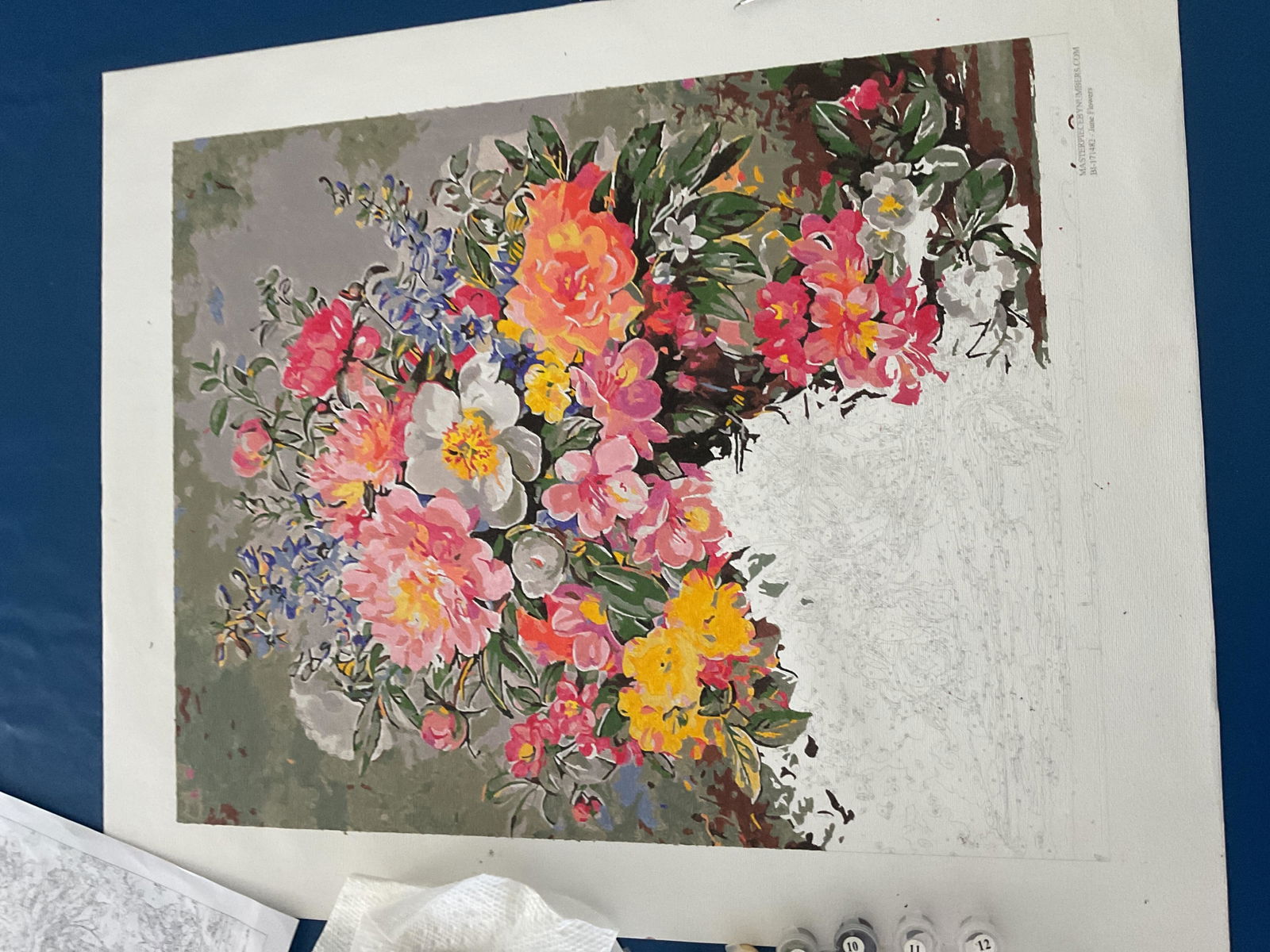 June Flowers – Masterpiece By Numbers