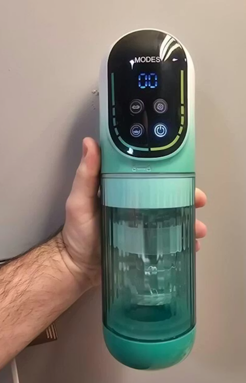 XR4: Waterproof Blowjob Machine 5-in-1 Sucking, Thrusting, Rotating & Vibrating