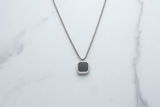 Srebrny naszyjnik TIGER EYE