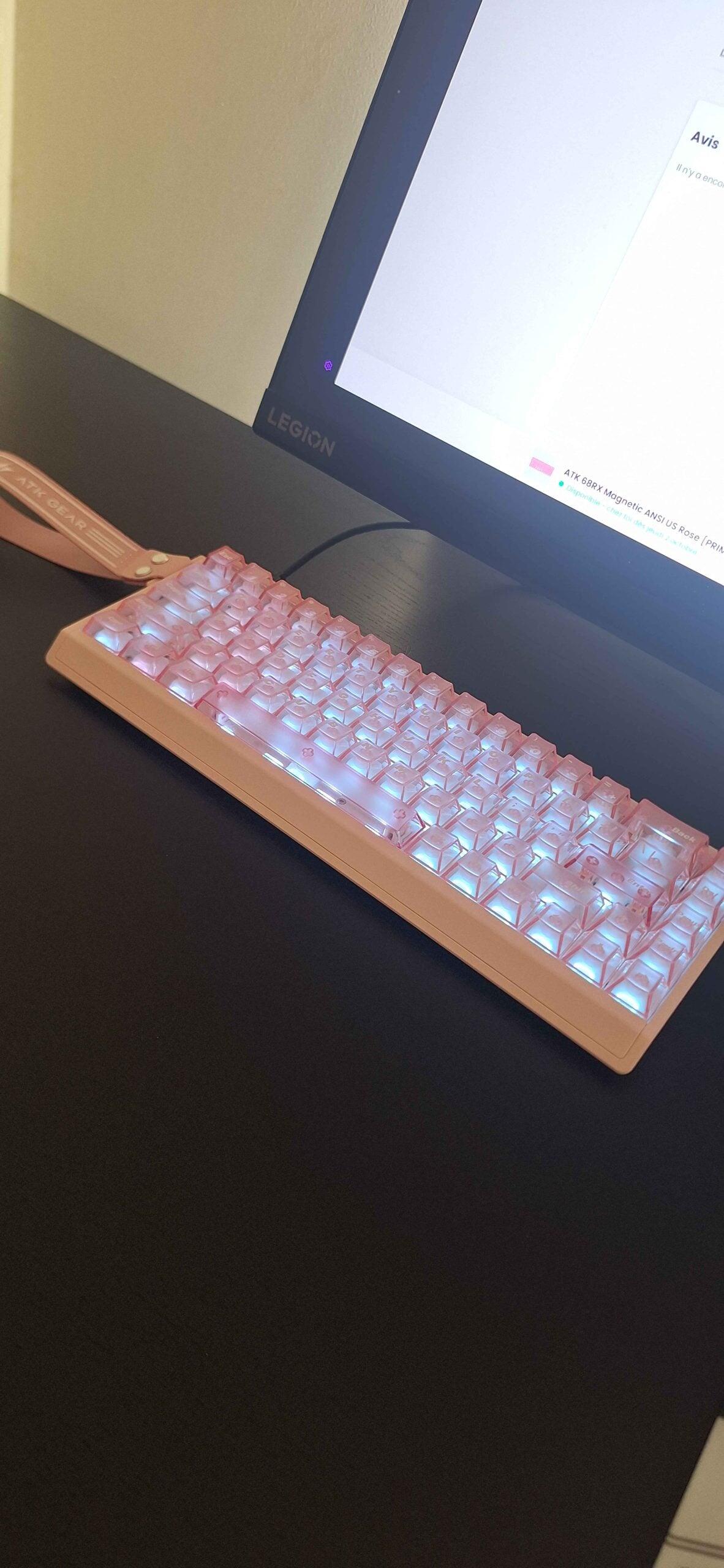 ATK 68RX HE ANSI US Pink [PRIMORDIAL] - Keyboards