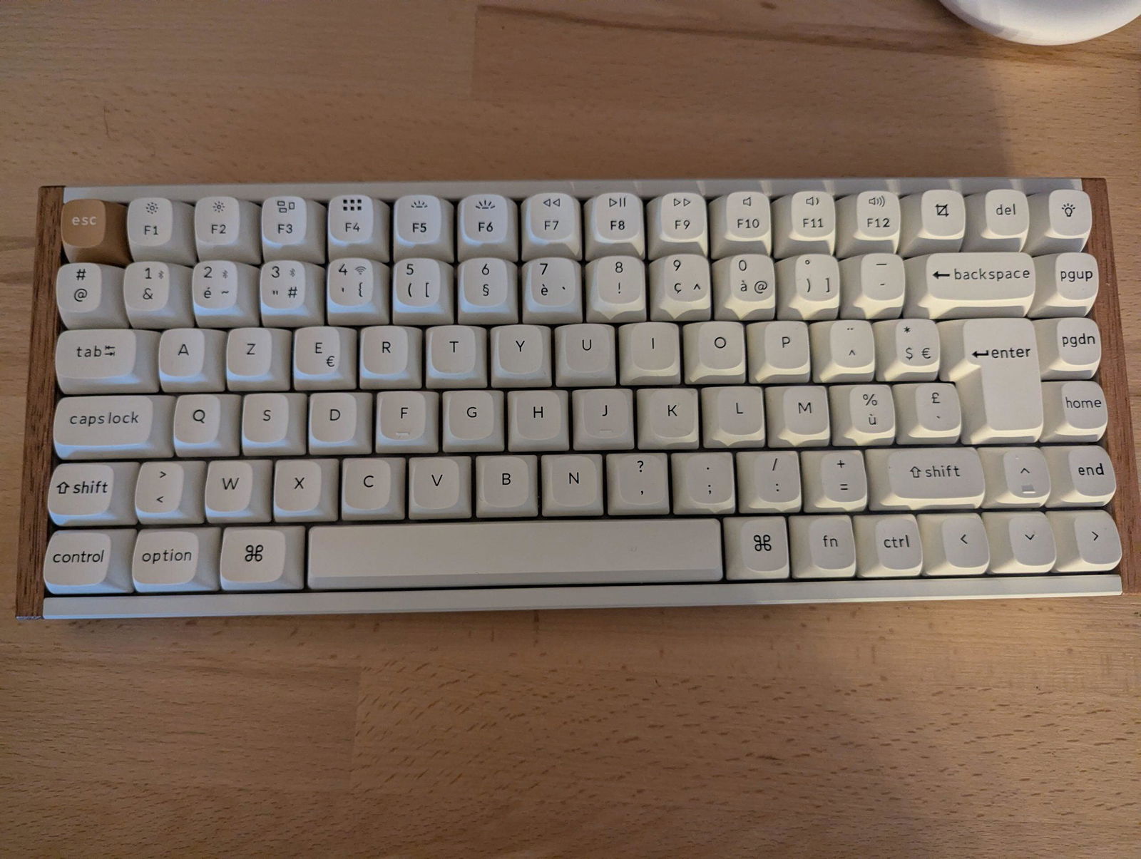 Keychron K2 HE Wireless ISO FR Special Edition White - Keyboards