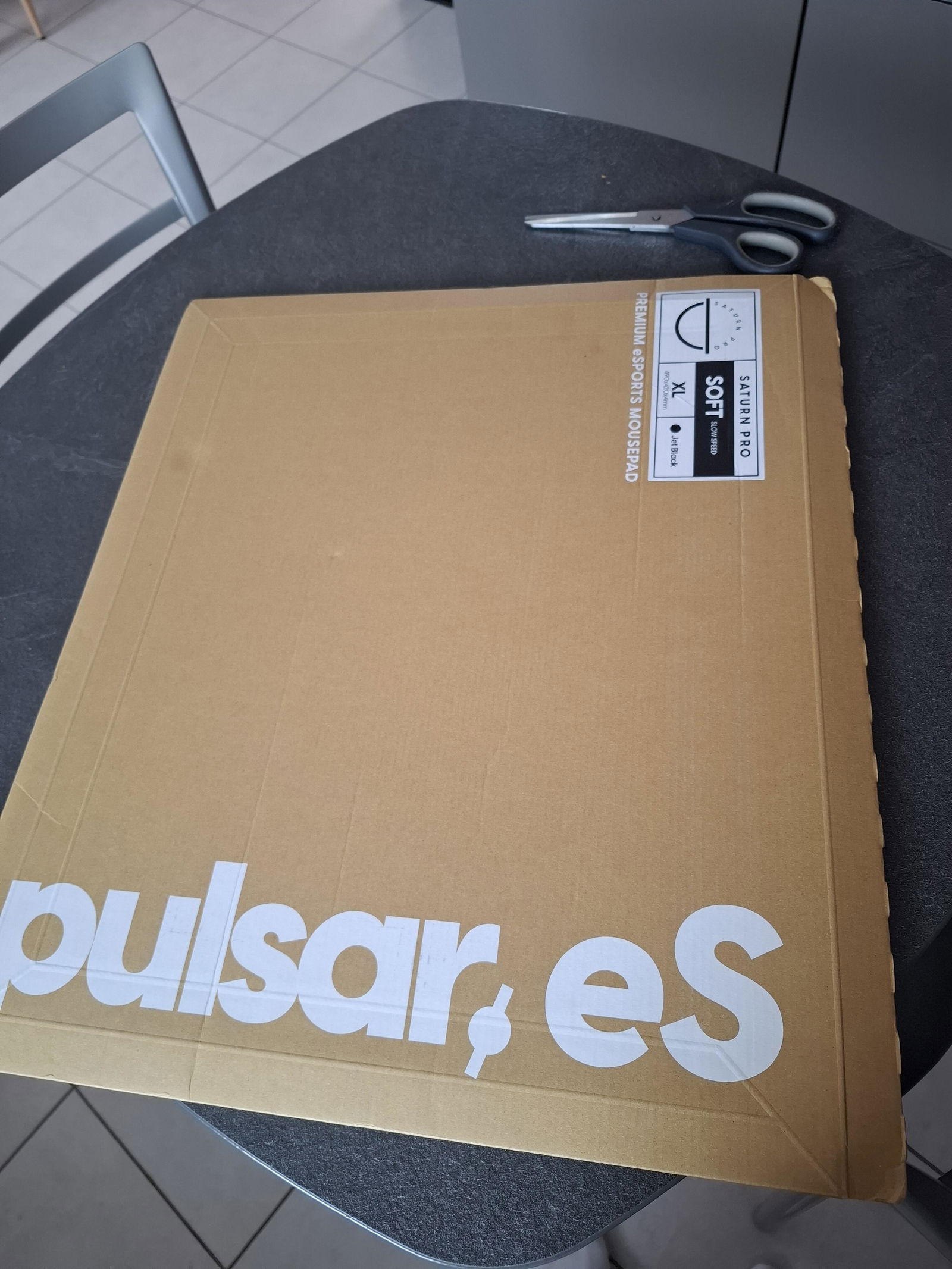Pulsar eS Saturn Pro Soft XL Jet Black - Mousepads