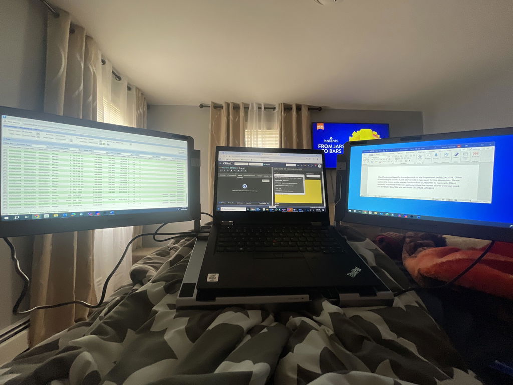 Maxfree F2 14" Triple Laptop Screen Extender