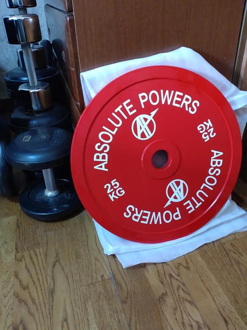 ABSOLUTE POWERS パワーリフティングプレート — MBC POWER SHOP