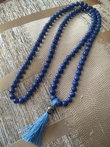 Mala en Lapis-Lazuli – Perles 8 mm