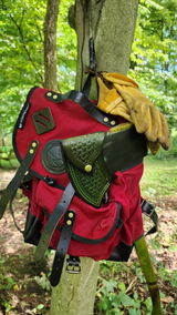River Ruck Special Edition - Med Red/Black/Antique Brass