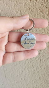 Médaille pour Chien Ronde à Personnaliser