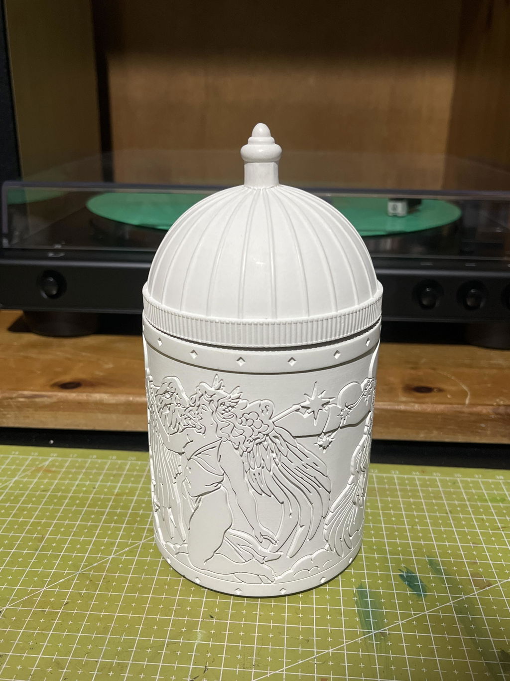 Sappho's Angels in White | Refillable Candle Holder