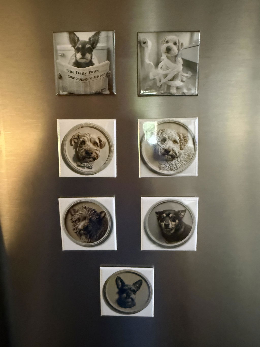 Set of 9 Premium Custom Photo Magnets - #1 Best Seller