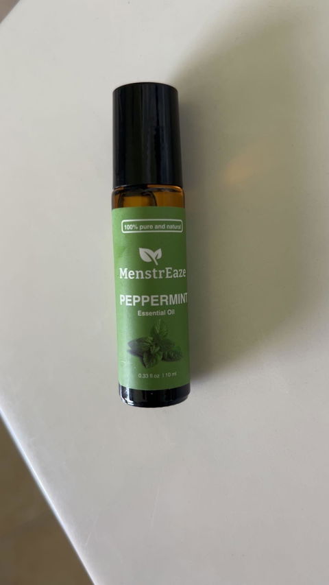 High-Potency Peppermint Essential Oil Roller for Instant Cooling Relief