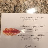 Etsy customer review photo