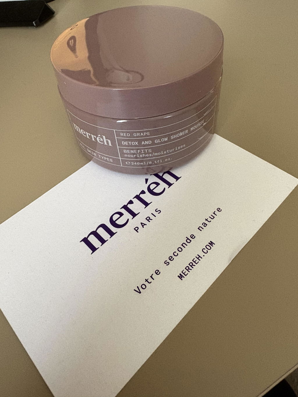 Red Grape Детоксикиращ мус за лице и тяло