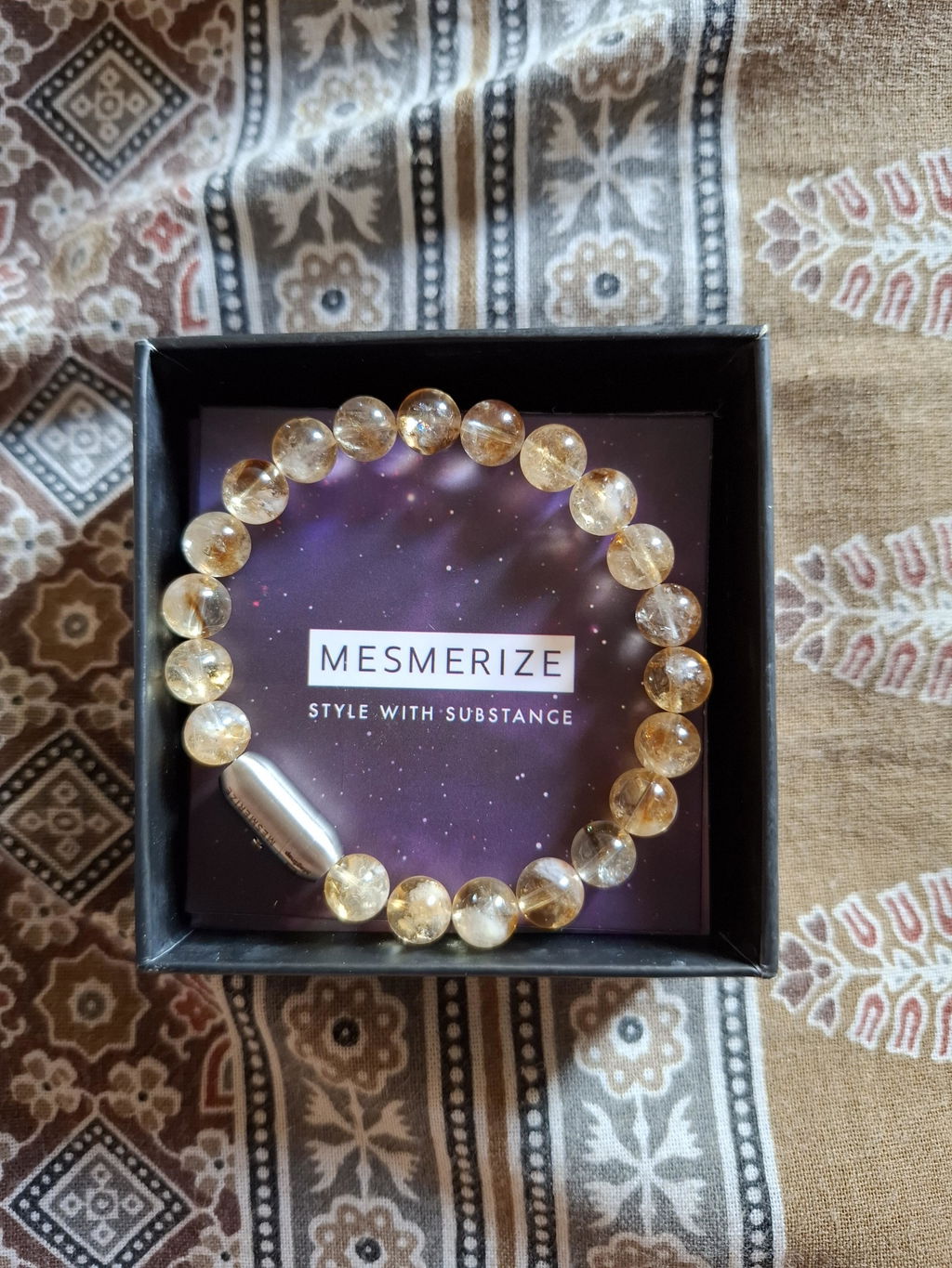 Radiant Joy Citrine Natural Stone Bracelet