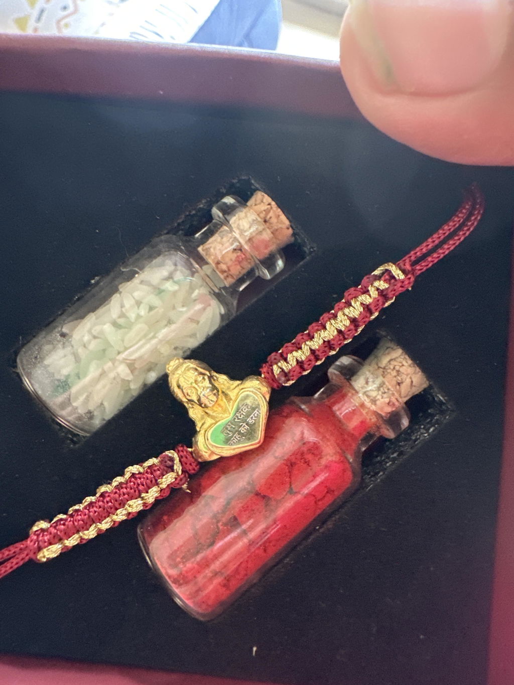 Mahabali Hanuman Pure Silver Plated Rakhi