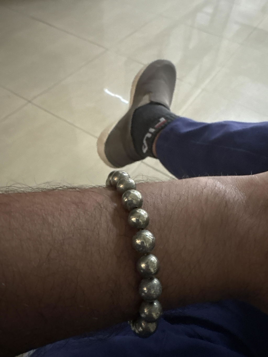 Money Magnet Pyrite Natural Stone Bracelet