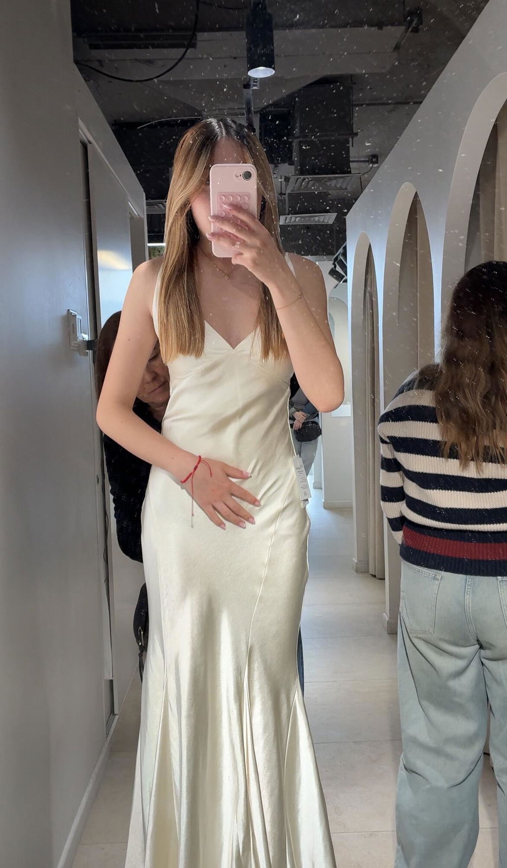 Vestido Largo de Novia Elietta Crema
