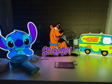 Light up Stitch! USB Powered, bright LED night LED light sign!