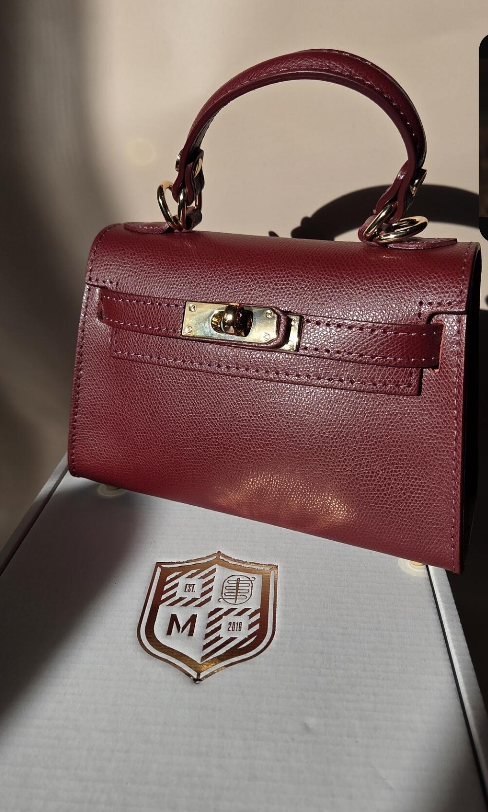 Lina Mini Burgundy – Kundenfoto