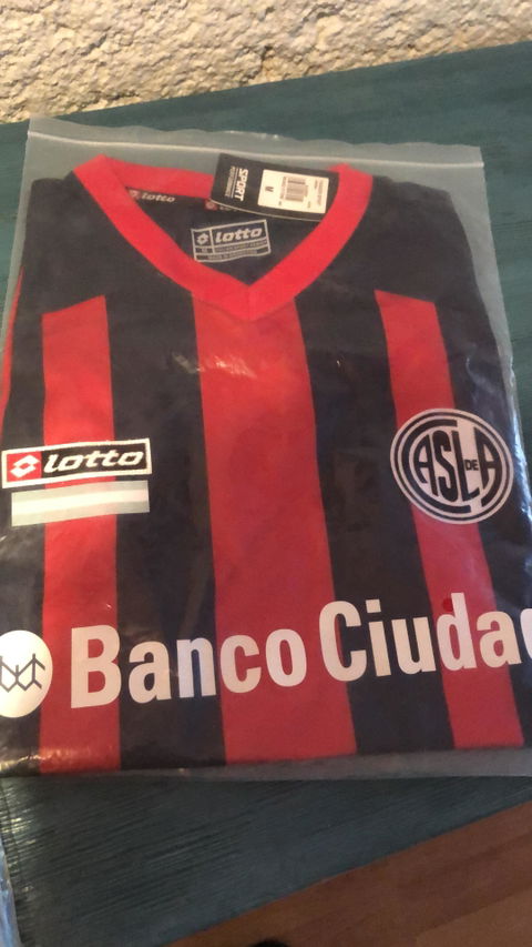 Jersey 2013/14 San Lorenzo Local Manga corta Versión Fan Retro