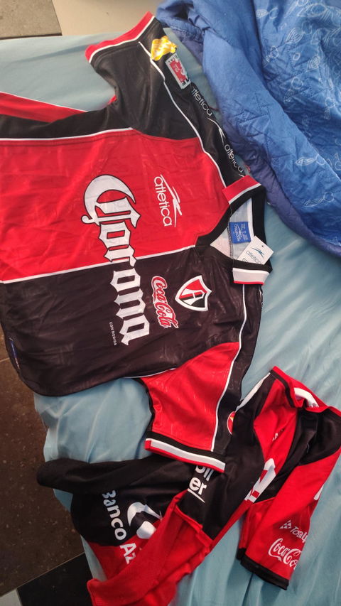 Jersey 1998/99 Atlas Local Manga corta Versión Fan Retro