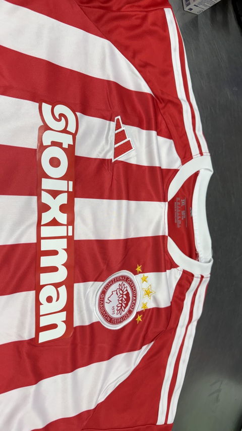 Jersey 2026/27 Olympiacos Local Manga corta Versión Fan