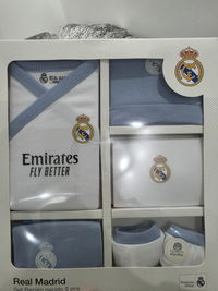 Juego 5 piezas infantil Real Madrid Azul