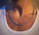 Collier Homme "Torsade Brute"
