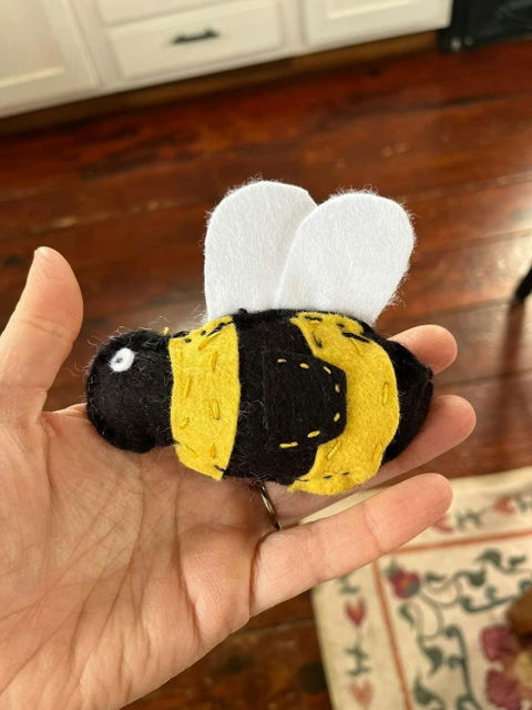 Flora and Bee felt sewing kit for kids