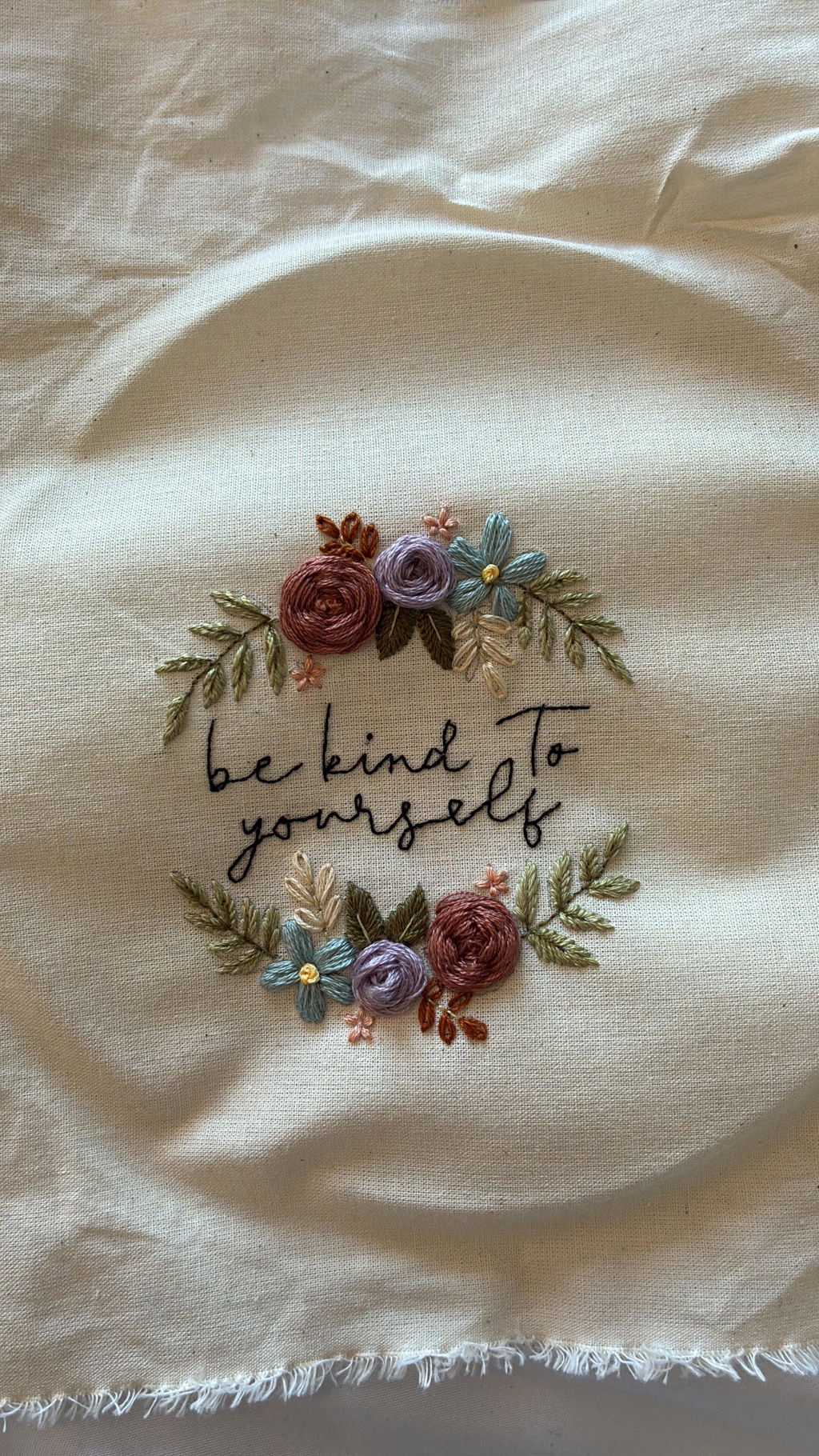 Kindness in Bloom Embroidery Pattern