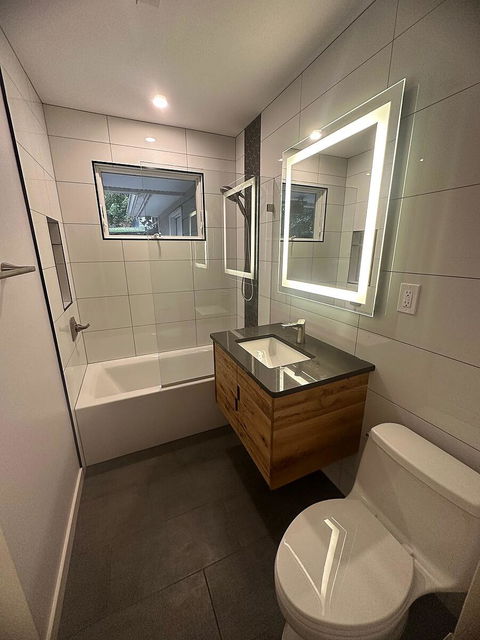 LED Mirror (Front-Lighted) 32" x 36" (or 36" x 32") | 2-Piece