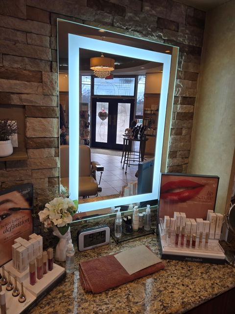 LED Mirror (Front-Lighted) 28" x 40" | 2-Piece