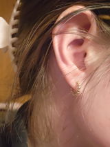 Bead Huggies | 10k Gold